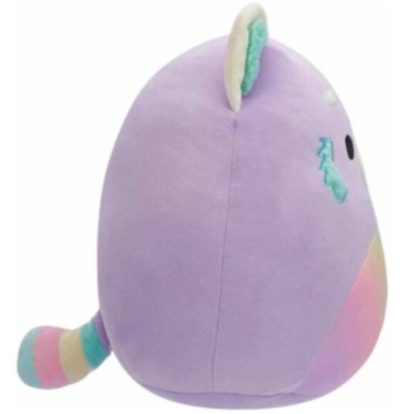 Squishmallows Original - Lexis the Purple Red Panda w/Rainbow Belly 12 Inch BNWT - Picture 2 of 3